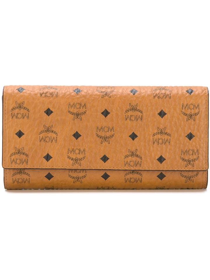 Mcm 'colour Visettos' Continental Wallet