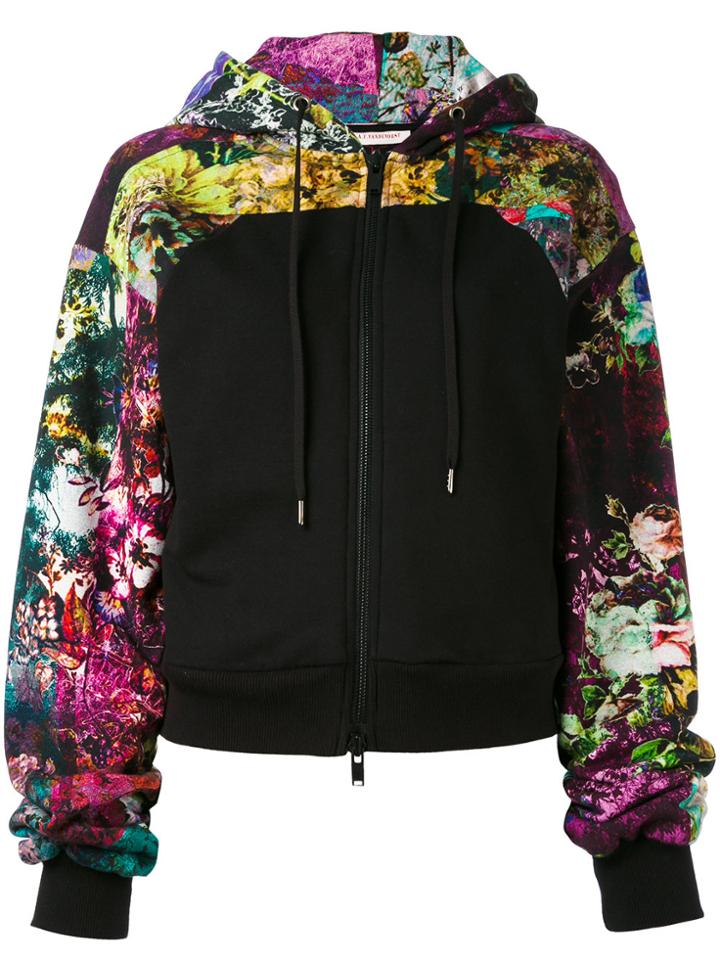 A.f.vandevorst Print Panel Zip Hoodie - Multicolour