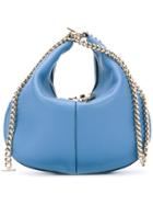 Nina Ricci Chain Saddle Clutch - Blue