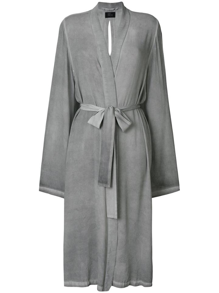 Lost & Found Ria Dunn Belted Kimono - Grey