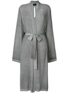 Lost & Found Ria Dunn Belted Kimono - Grey