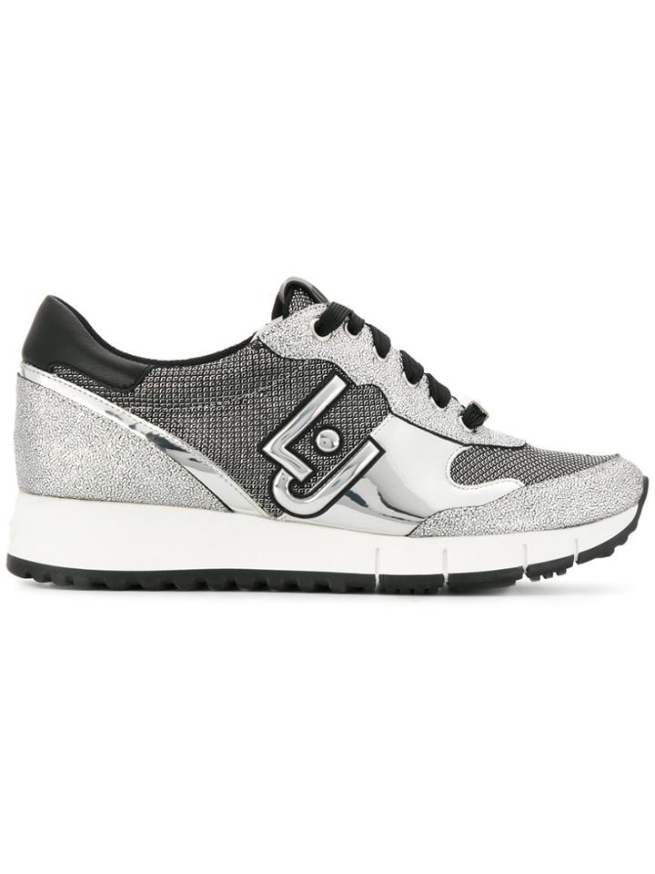 Liu Jo Colour Block Low-top Sneakers - Metallic