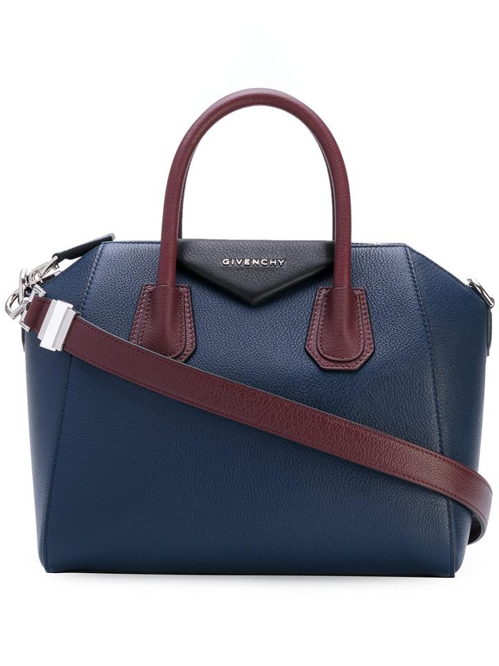 Givenchy - Antigona Tote Bag - Women - Leather - One Size, Blue, Leather