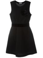 P.a.r.o.s.h. - 'ryan' Dress - Women - Viscose/wool - Xs, Women's, Black, Viscose/wool