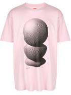 Supreme Escher Three Spheres T-shirt - Pink