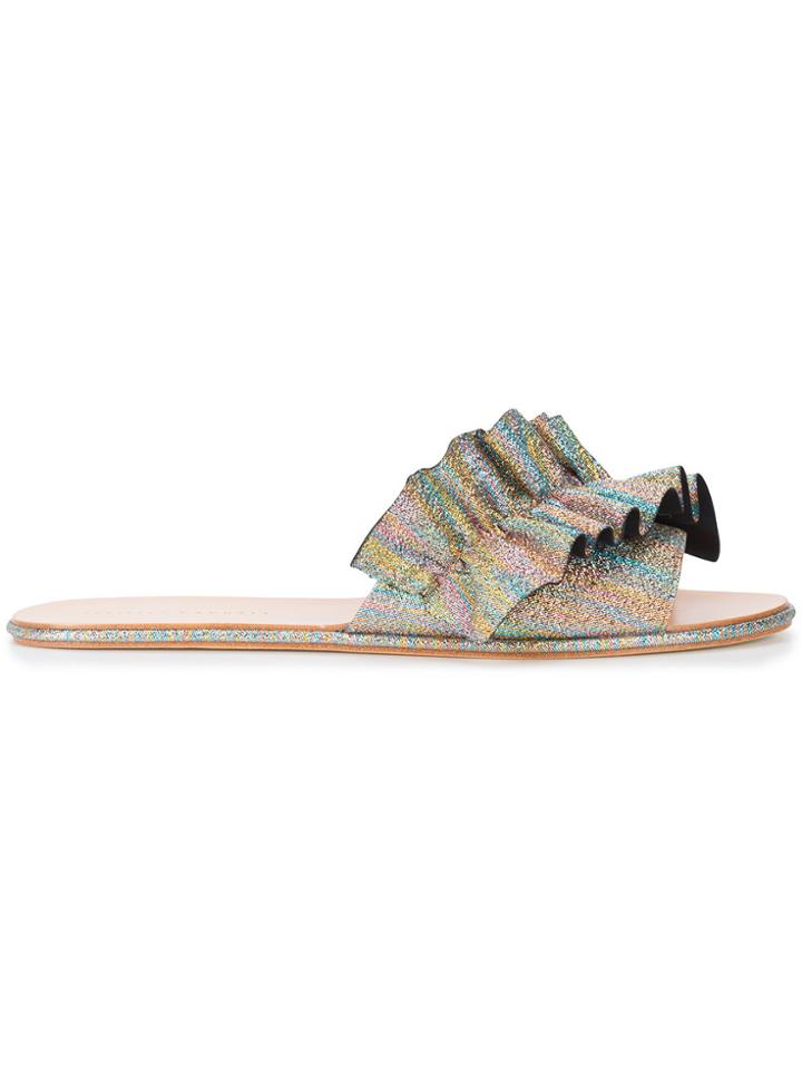 Loeffler Randall Rey Flat Sandals - Multicolour