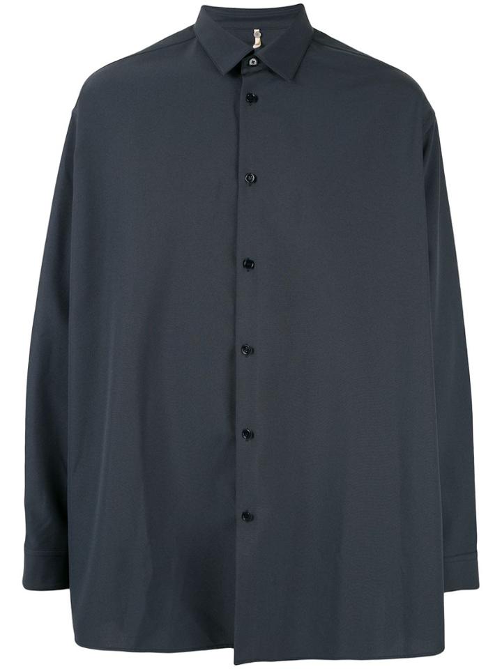 Oamc Long Sleeved Shirt - Blue