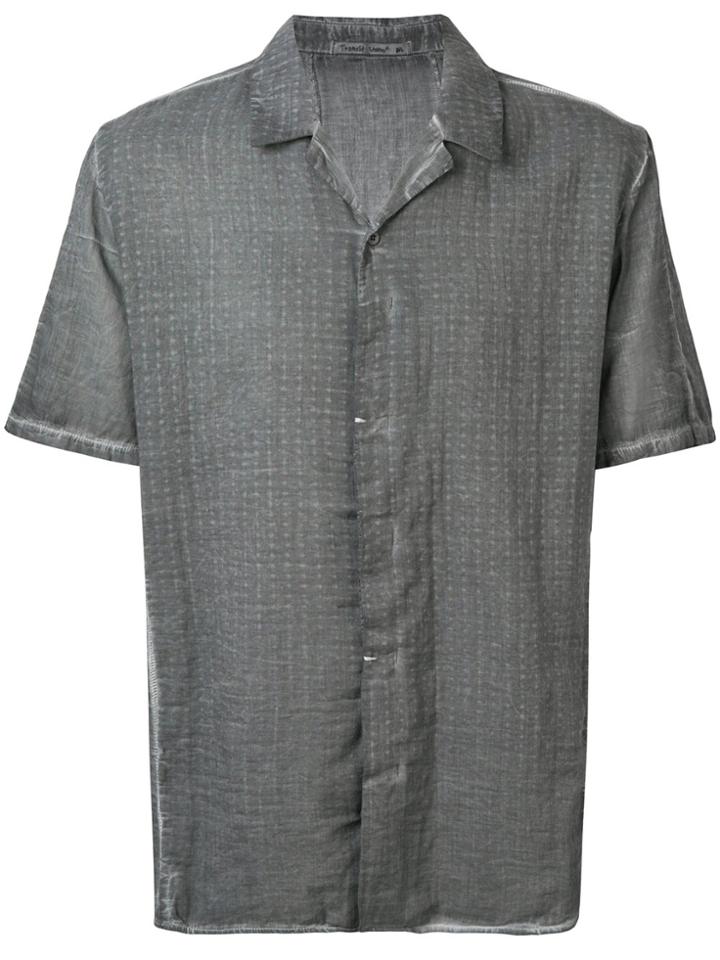 Transit Patterned Short Sleeve Shirt - Grey