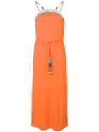 Emilio Pucci Embellished Day Dress - Orange