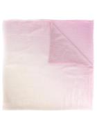Agnona Gradient Scarf, Women's, Pink/purple, Cotton/cashmere