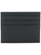 Armani Jeans Logo Embossed Cardholder - Black