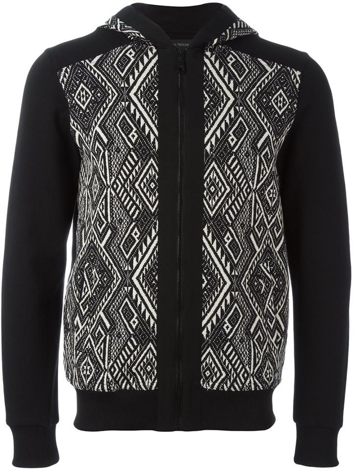 Christian Pellizzari Patterned Zipped Hoodie