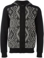 Christian Pellizzari Patterned Zipped Hoodie