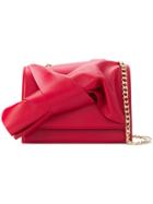 No21 Abstract Bow Shoulder Bag - Red