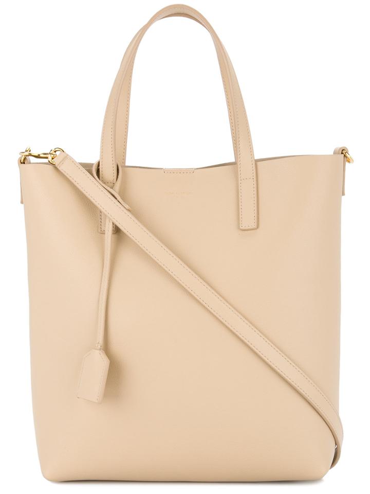 Saint Laurent Shopping Tote - Brown