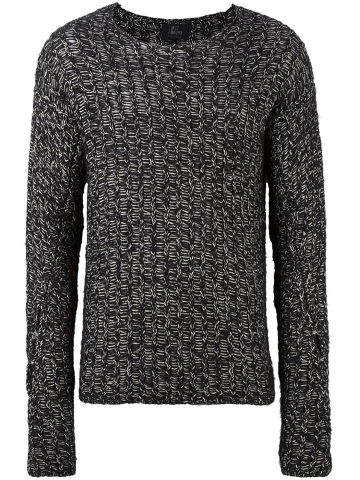 Lost & Found Ria Dunn Cable Knit Jumper - Black