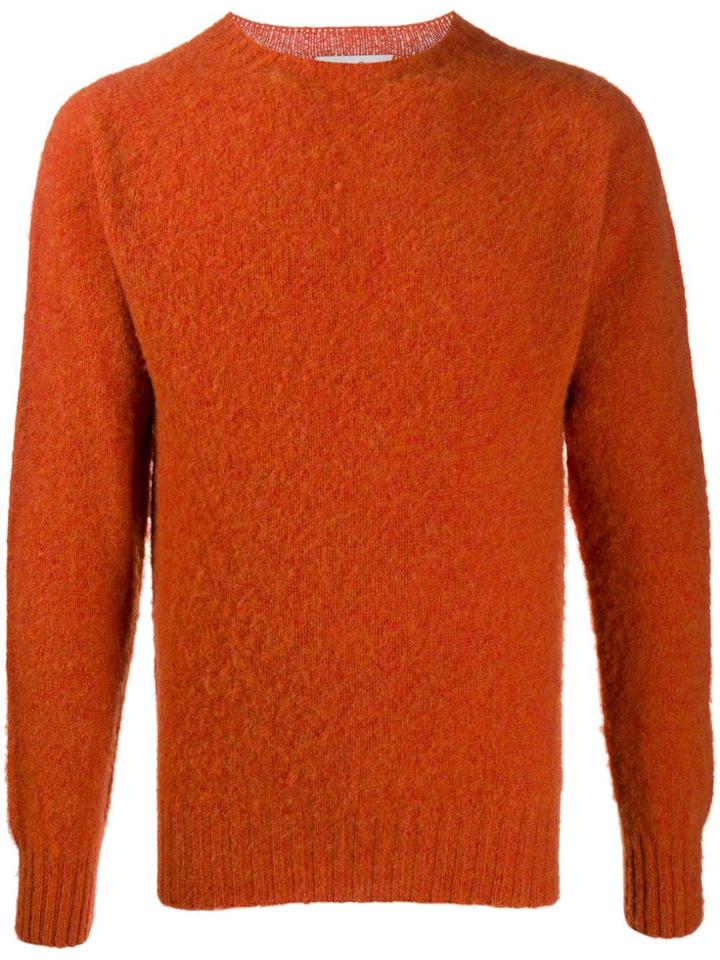 Ymc Crew Neck Jumper - Orange
