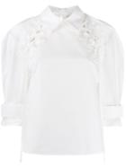 Fendi Floral Tassel Blouse - White