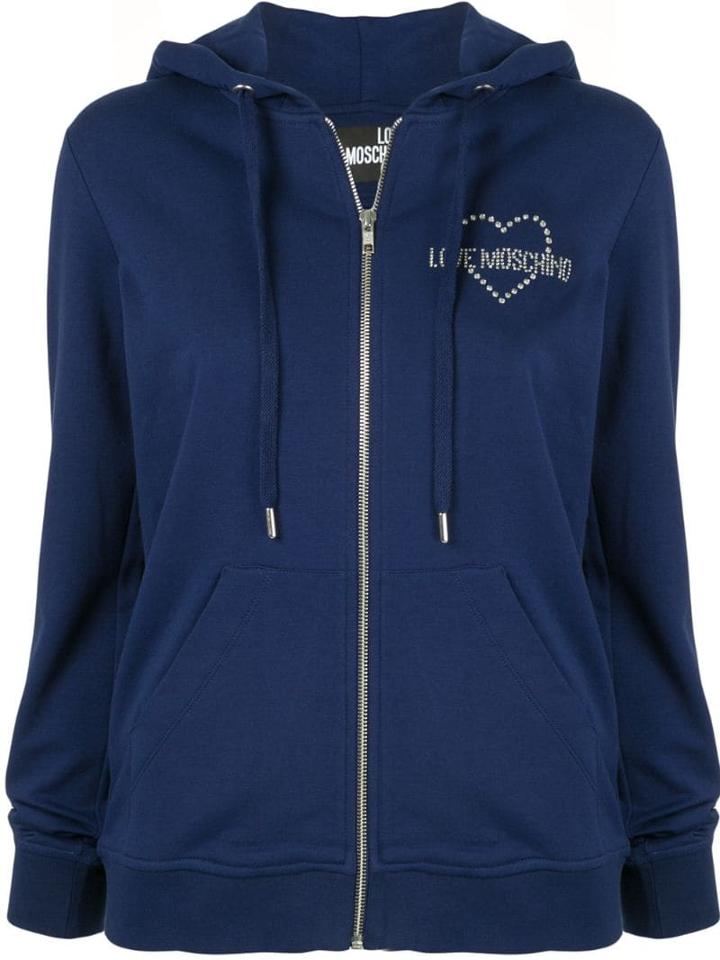 Love Moschino Love Hoodie - Blue