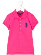 Ralph Lauren Kids - Logo Polo Shirt - Kids - Cotton/elastodiene - 6 Yrs, Pink/purple