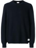 Wood Wood Crew Neck Sweater - Blue