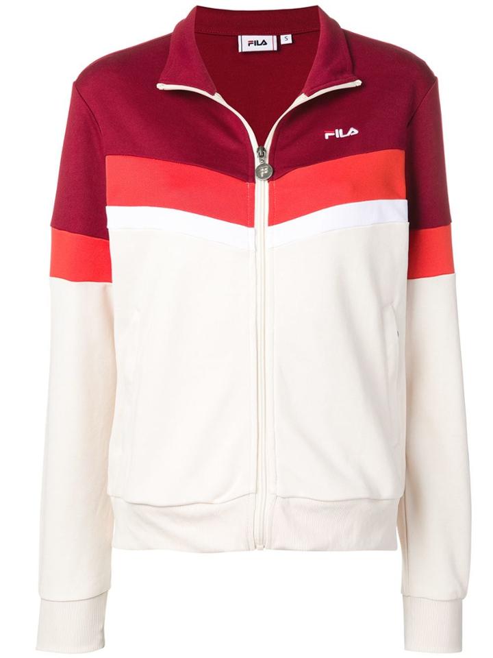 Fila Colour Block Track Top - Red