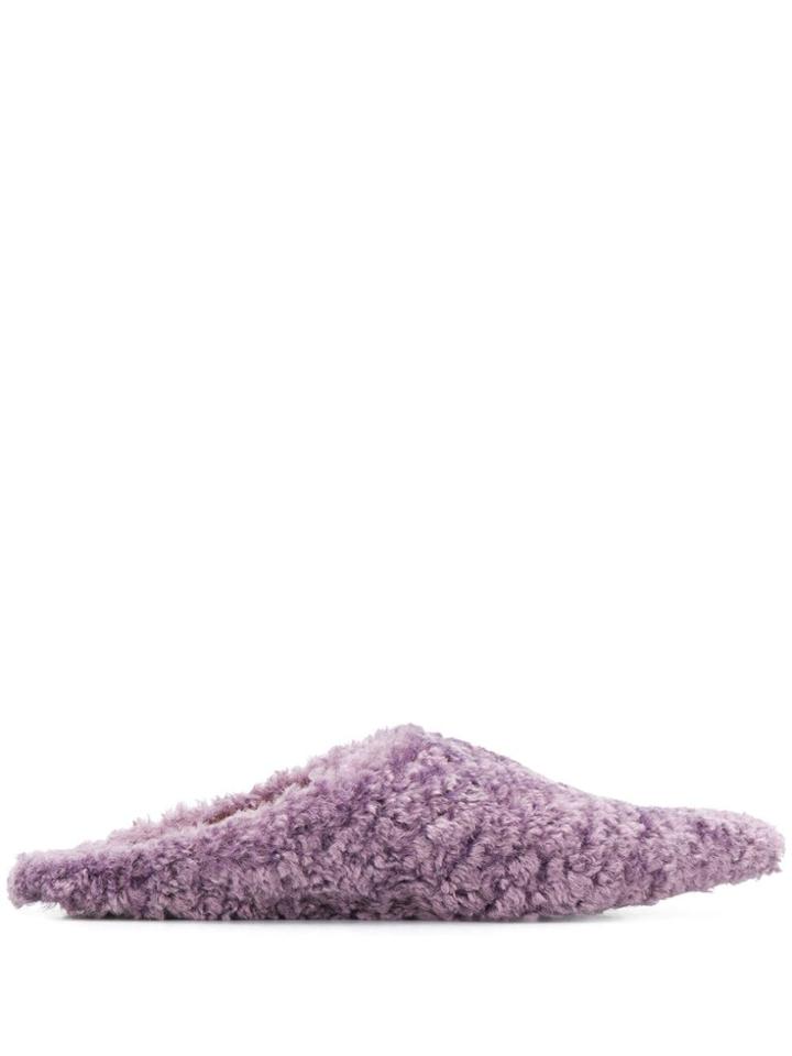 Nanushka Miska Slippers - Purple