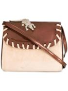 Amélie Pichard Woven Detail Shoulder Bag, Women's, Nude/neutrals