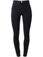 J Brand High Waisted Skinny Jeans - Blue