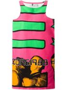 Stephen Sprouse Vintage 'hardcore 1988' A-line Dress - Pink & Purple