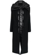 Juun.j Padded Feather Down Coat - Black