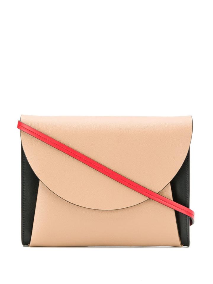 Marni Curved Crossbody Bag - Neutrals