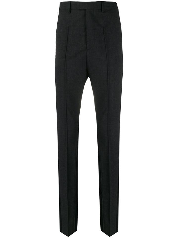 Les Hommes Tailored Dropped Crotch Trousers - Grey