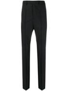 Les Hommes Tailored Dropped Crotch Trousers - Grey