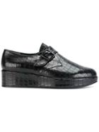 Robert Clergerie Platform Monk Shoes - Black