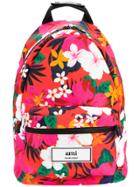 Ami Alexandre Mattiussi Tropical Print Backpack - Pink & Purple