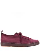 Santoni Lace-up Sneakers - Red