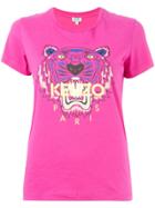 Kenzo 'tiger' T-shirt - Pink & Purple