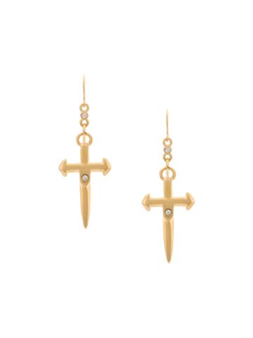Nialaya Jewelry Nialaya Skyfall Sword Earrings - Metallic