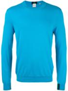 Paul Smith - Side Striped Knitted Top - Men - Cotton - Xl, Blue, Cotton