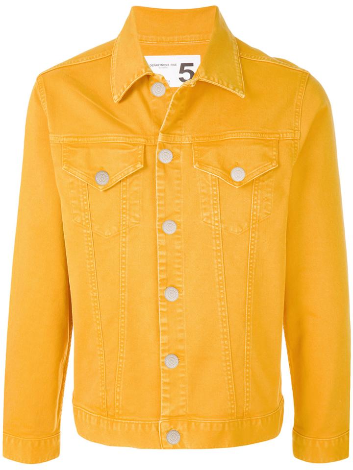 Department 5 Denim Jacket - Yellow & Orange