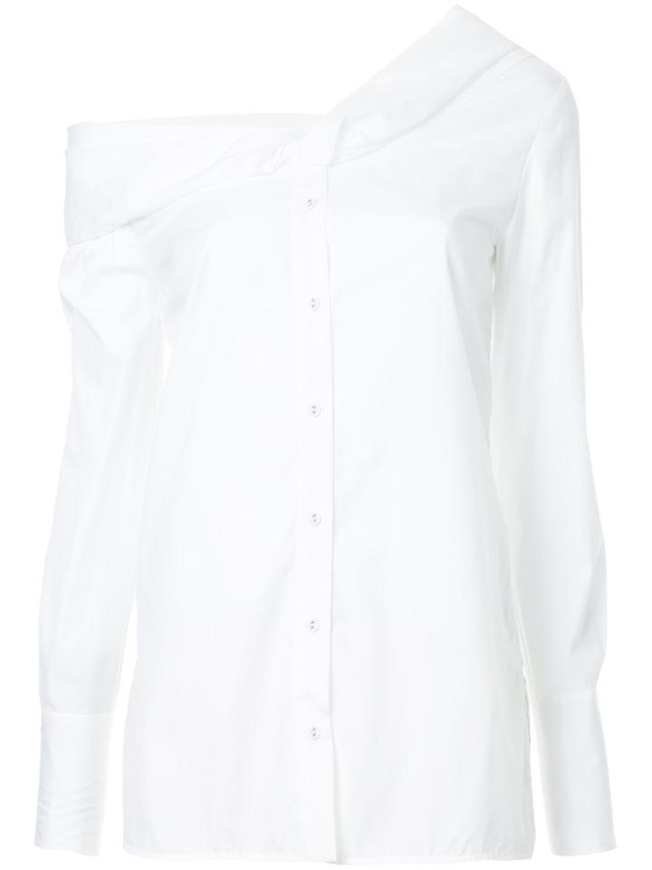 Victoria Victoria Beckham Off-the-shoulder Shirt - Unavailable