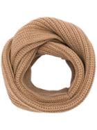 Ma'ry'ya Chunky Knit Scarf - Nude & Neutrals