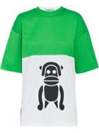 Prada Pradamalia Cotton Jersey T-shirt - Green