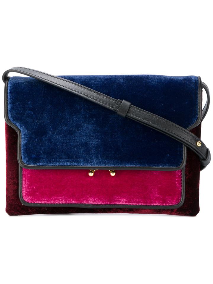 Marni Velvet Trunk Crossbody Bag - Multicolour