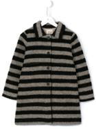 Douuod Kids Striped Coat, Toddler Girl's, Size: 2 Yrs, Blue