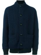 Sacai Layered Cable Knit Cardigan