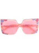 Pared Eyewear - Sun & Shade Sunglasses - Women - Plastic - One Size, Pink/purple, Plastic