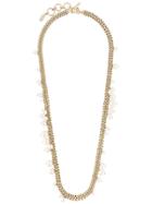 Lanvin Pearl Chain Link Necklace - Metallic