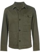 Z Zegna Multi-pocket Button Jacket - Green